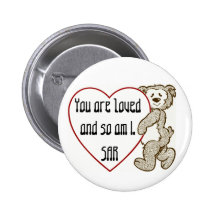 You are Loved - Customisable Button