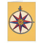 You Are My Guiding Star - Compass Star Old Map cards