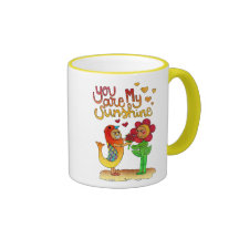 You are my sunshine coffee mugs