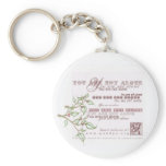 You are not alone keychains