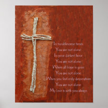You are not alone posters