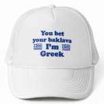 You bet Your Baklava I'm Greek 2 Mesh Hats