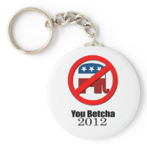 You betcha 2012 key chain