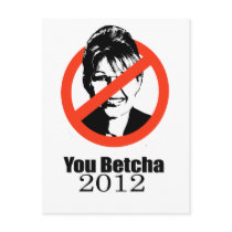 You betcha 2012 post cards