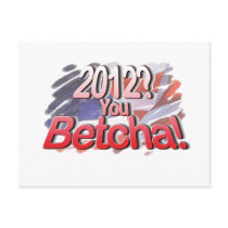 you betcha post cards