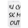 You Can Ask Me Out Rack Card Design