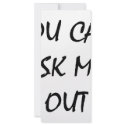 You Can Ask Me Out rack cards