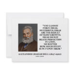 You Cannot Force Ideas Are Result Of Slow Growth Personalized Invitation