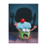 You Can't Hide From The Muffin Man Postcard