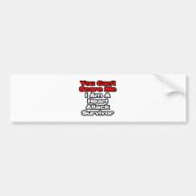 You Can't Scare Me...Heart Attack Survivor Bumper Stickers