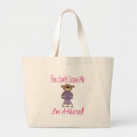 You Can't Scare Me, I'm A Nurse Tote Bag