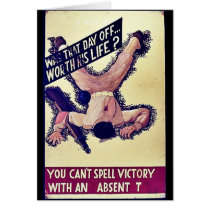 You Can't Spell Victory With An Absent T Card