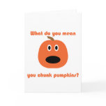 You chunk pumpkins t-shirts and gear cards