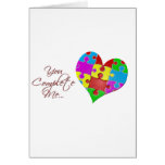 You Complete Me Greeting Card
