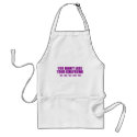 You didn’t lose your girlfriend aprons