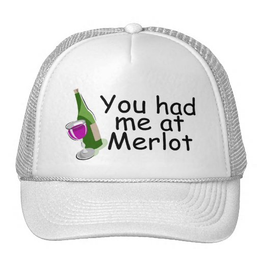 You Had Me At Merlot Mesh Hats