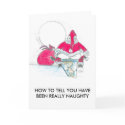 YOU HAVE BEEN NAUGHTY cards