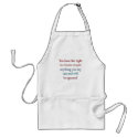 You Have The Right aprons