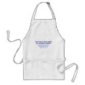 You have the right to remain silent aprons