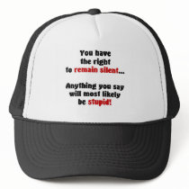 You Have The Right To Remain Silent