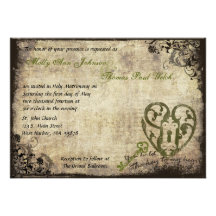 You Hold The Key to My Heart Wedding Invitation