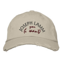 You (I Want) Embroidered Hats