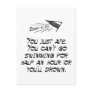 You just ate post card