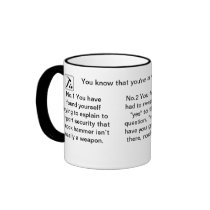 You know that you're a Geologist when... Mugs