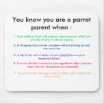 You know you are a parront when.... mousepads