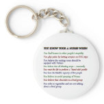 YOU KNOW YOUR A NURSE WHEN keychains