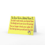You know you're a RETIRED NURSE IF... cards