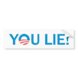 You Lie! AntiObama Bumper Sticker