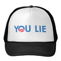 You Lie bumper sticker blue Hat