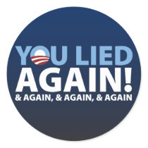You Lied Again! stickers