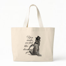 You make me feel like Dancing! Tap Dancing Cat Tote Bag