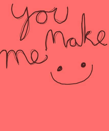 you make me smile tshirt