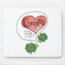 you make my heart mousepad