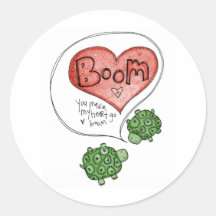 you make my heart stickers