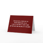 YOU MAKE MY LIFE PERFECT GREETING CARD