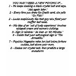 YOU MAY NEED A NEW PSYCHIC IF...(womans) Tees