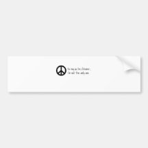 You May Say I'm a Dreamer Bumper Stickers