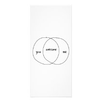 You Me Awesome Venn Diagram Rack Card Template