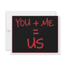 You + Me Invitation