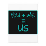 You + Me Post Card