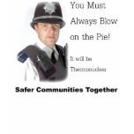 You Must Always Blow on The PIE! t-shirts