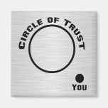 You Outside the Circle of Trust Refrigerator Magnets