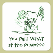You Paid WHAT at the Pump??? stickers
