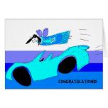 you passed your driving test! greeting card