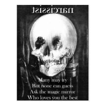 You’re so vain. postcard