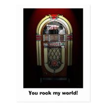 You Rock My World Postcard